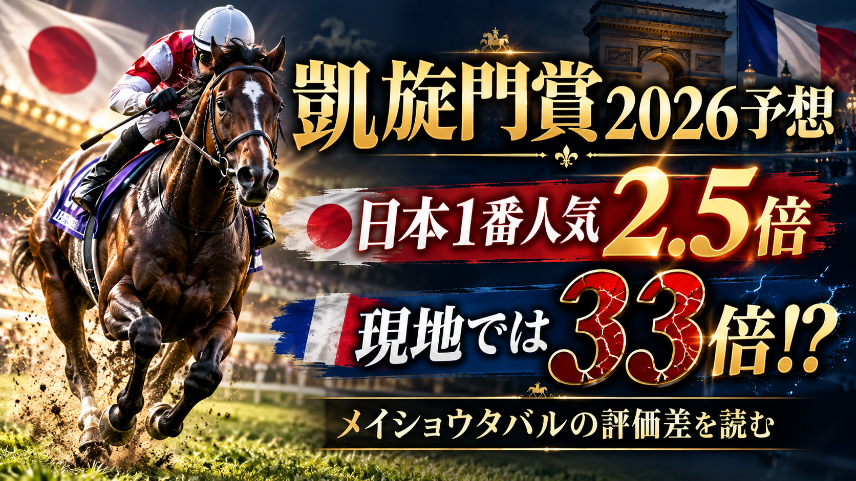 競馬の穴馬の見つけ方 人気薄を狙う5つのチェックポイント